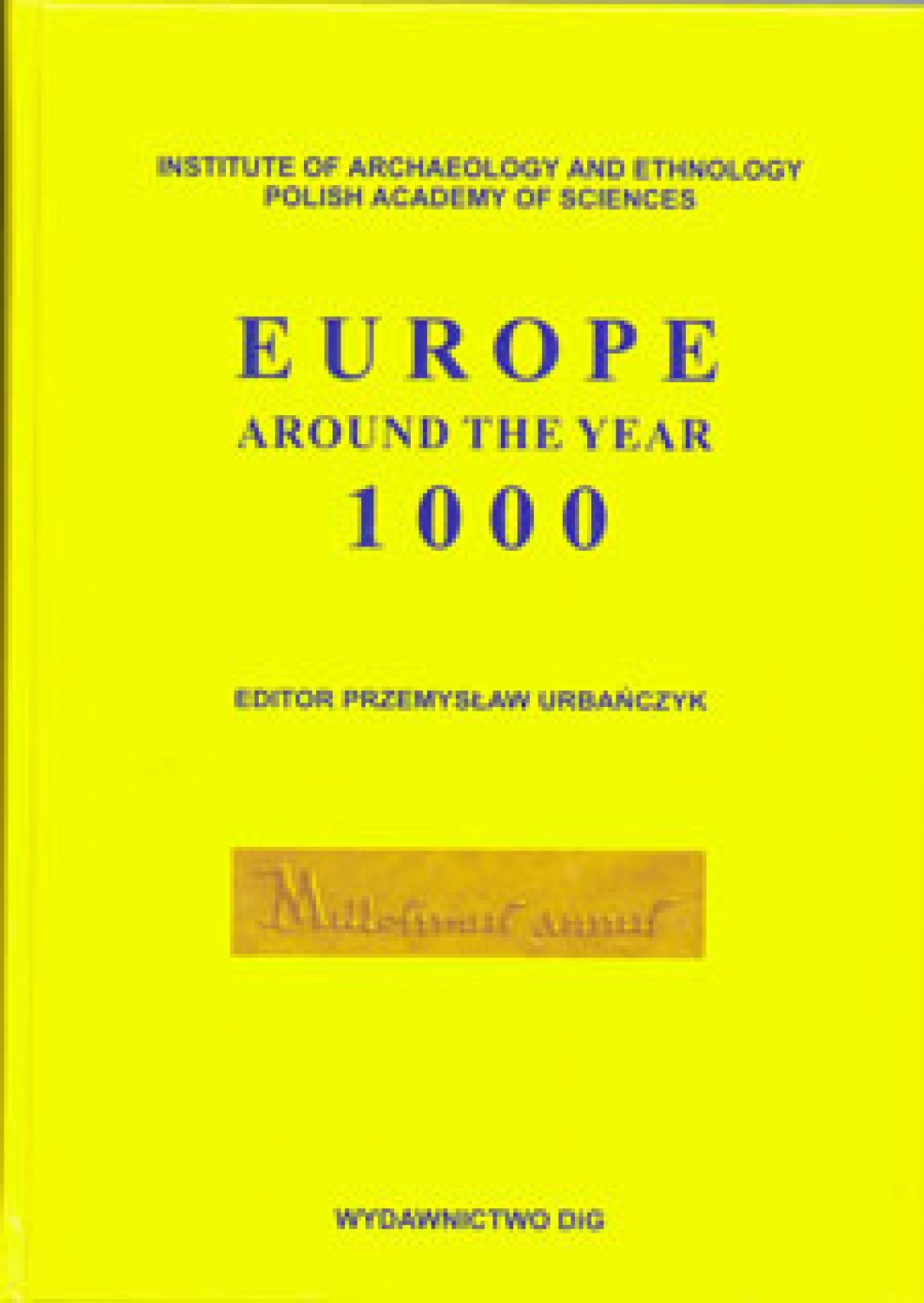 Europe around the Year 1000